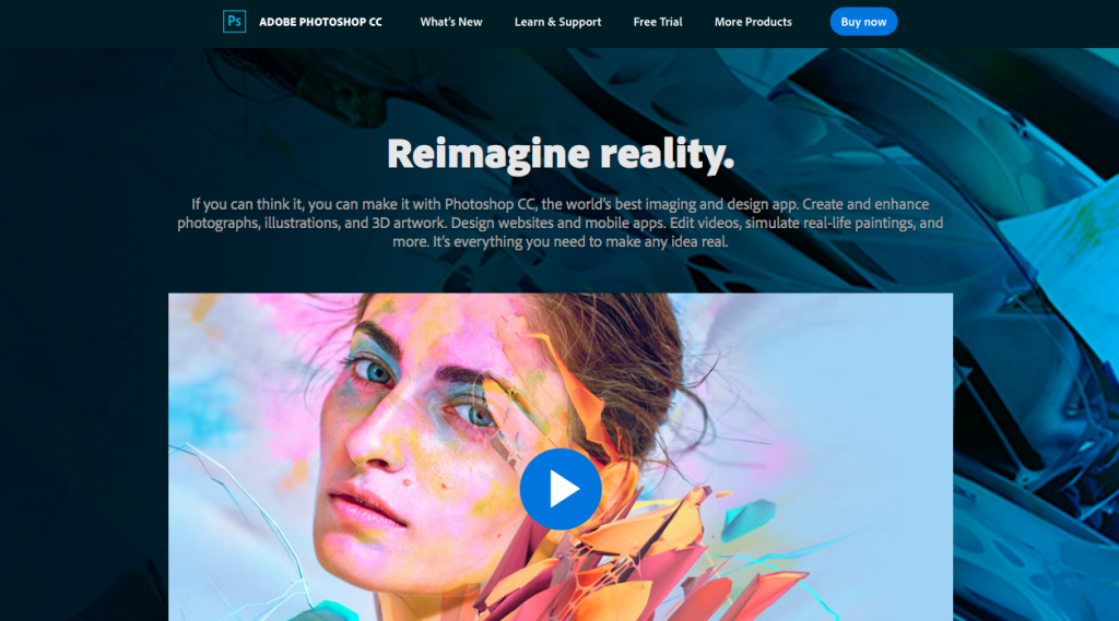 Adobe Photoshop - graphic design software